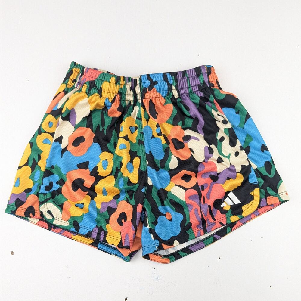 Adidas Girls Multicolor Athletic Shorts